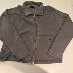 Men's Charcoal Gray Lightweight Jacket